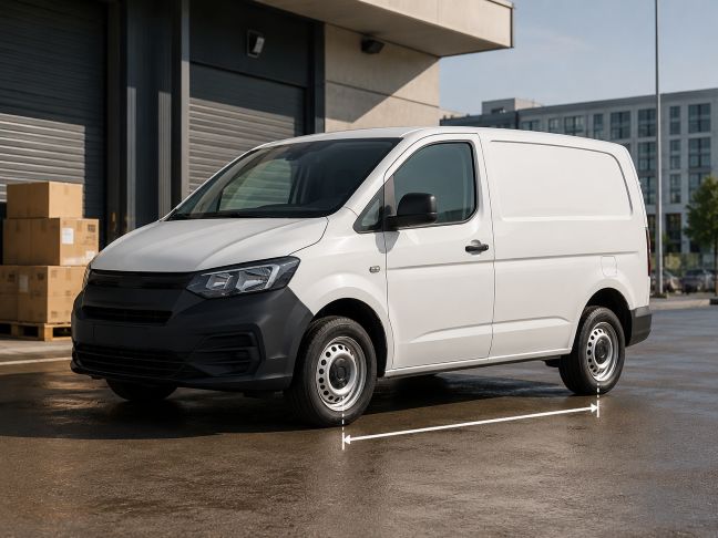 Short wheelbase van example for South East van hire